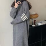 カジュアルニットワンピース レディース 10代 | Amulet | 詳細画像16 