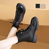 レースアップショートブーツ レディース 10代 | Amulet | 詳細画像1 