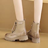 レースアップショートブーツ レディース 10代 | Amulet | 詳細画像10 