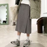 ロングスリットニットスカート レディース 10代 | Amulet | 詳細画像2