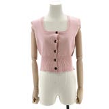 スクープドネックニットベスト レディース 10代 | Amulet | 詳細画像15