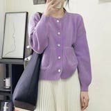 ショート丈2wayカーディガン レディース 10代 | Amulet | 詳細画像15 