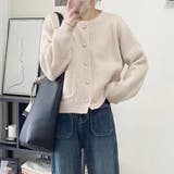 ショート丈2wayカーディガン レディース 10代 | Amulet | 詳細画像4 