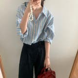 ストライプシャツ レディース 10代 | Amulet | 詳細画像12 
