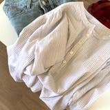 ノーカラーブラウス レディース 10代 | Amulet | 詳細画像3