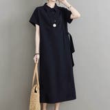 サイドリボンシャツワンピース レディース 10代 | Amulet | 詳細画像9 