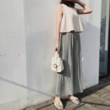 ゆったりプリーツパンツ レディース 10代 | Amulet | 詳細画像15