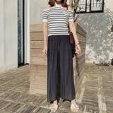 ゆったりプリーツパンツ レディース 10代 | Amulet | 詳細画像17