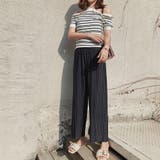 ゆったりプリーツパンツ レディース 10代 | Amulet | 詳細画像2