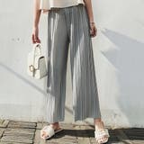 ゆったりプリーツパンツ レディース 10代 | Amulet | 詳細画像6