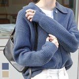 かのこ編みニットトップス レディース 10代 | Amulet | 詳細画像1 