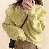 セーラーカラーニットプルオーバー レディース 10代 | Amulet | 詳細画像8 