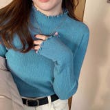 ブルー | メロウリブニット レディース 10代 | Amulet