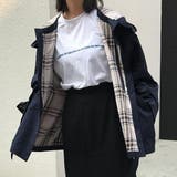 ネイビー | ビッグシルエットマウンテンパーカー レディース 10代 | Amulet