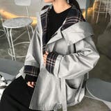 ホワイト | ビッグシルエットマウンテンパーカー レディース 10代 | Amulet