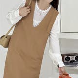 Vネックジャンパースカート 10代 20代 | Amulet | 詳細画像18 