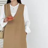 Vネックジャンパースカート 10代 20代 | Amulet | 詳細画像20 