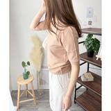 ハイネック半袖ニットトップス レディース 韓国 | Amulet | 詳細画像18 