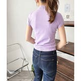 半袖ハイネックニットソー レディース 韓国 | Amulet | 詳細画像23 