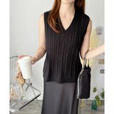 ケーブルニットベスト レディース ニットベスト | Amulet | 詳細画像17 