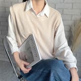 ニットベストトップス レディース ニットベスト | Amulet | 詳細画像14 