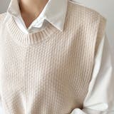 ニットベストトップス レディース ニットベスト | Amulet | 詳細画像27 