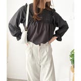 フリル長袖ブラウス レディース 韓国 | Amulet | 詳細画像19
