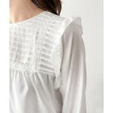 フリル長袖ブラウス レディース 韓国 | Amulet | 詳細画像29