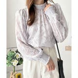 フラワーシャギーブラウス レディース 韓国 | Amulet | 詳細画像11 