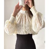 フラワーシャギーブラウス レディース 韓国 | Amulet | 詳細画像16 