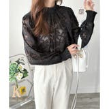 フラワーシャギーブラウス レディース 韓国 | Amulet | 詳細画像23 