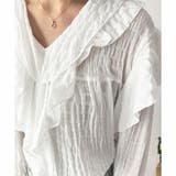 フリルシフォンブラウス レディース 韓国 | Amulet | 詳細画像24 