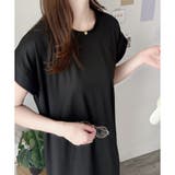 半袖ロングTシャツワンピース 夏トップス 半袖 | Amulet | 詳細画像10