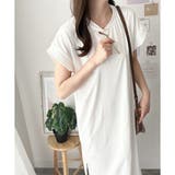 半袖ロングTシャツワンピース 夏トップス 半袖 | Amulet | 詳細画像15