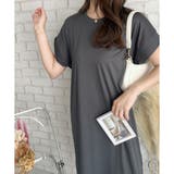 半袖ロングTシャツワンピース 夏トップス 半袖 | Amulet | 詳細画像17