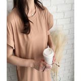 半袖ロングTシャツワンピース 夏トップス 半袖 | Amulet | 詳細画像22