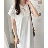 半袖ロングTシャツワンピース 夏トップス 半袖 | Amulet | 詳細画像6