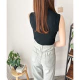 リブノースリーブニット 重ね着 リブ | Amulet | 詳細画像16 