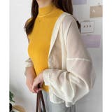 リブノースリーブニット 重ね着 リブ | Amulet | 詳細画像2 