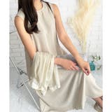 バックデザインノースリーブワンピース 重ね着 夏服 | Amulet | 詳細画像10
