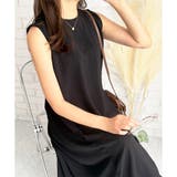 バックデザインノースリーブワンピース 重ね着 夏服 | Amulet | 詳細画像15