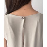 バックデザインノースリーブワンピース 重ね着 夏服 | Amulet | 詳細画像22