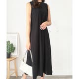 バックデザインノースリーブワンピース 重ね着 夏服 | Amulet | 詳細画像4