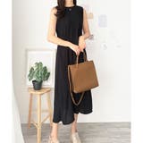 バックデザインノースリーブワンピース 重ね着 夏服 | Amulet | 詳細画像7