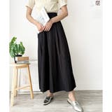 ワイドフレアロングパンツ フレア パンツ | Amulet | 詳細画像6