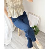 ワイドストレートデニム風パンツ ワイド パンツ | Amulet | 詳細画像10