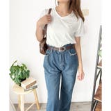 リブタッチVネックトップス リブ 韓国 | Amulet | 詳細画像12