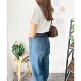 リブタッチVネックトップス リブ 韓国 | Amulet | 詳細画像13