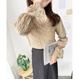 ワッシャータッチボリュームブラウス ブラウス シアー | Amulet | 詳細画像15 