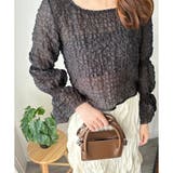 ワッシャータッチボリュームブラウス ブラウス シアー | Amulet | 詳細画像17 